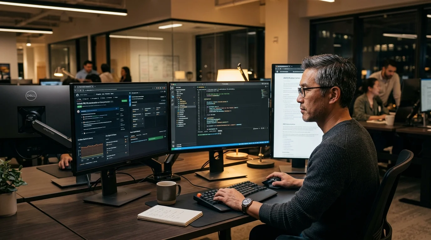 Senior GrosioTech Engineer Modernizing Node.js Application